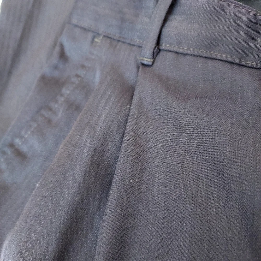 Perry Ellis Young Men's Charcoal dress slacks 12 Regular Formal Church Wedding